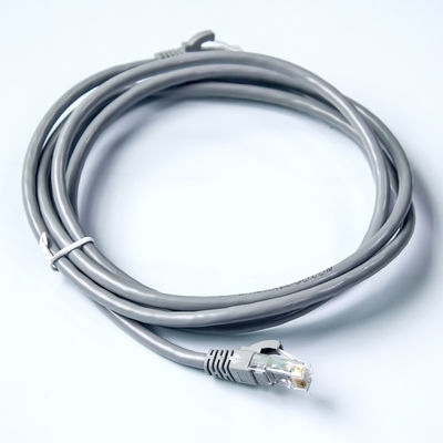 0.16 میلی متر خاکستری 3 متر Cat6 Ethernet Patch Cable قطر خارجی 6.00 میلی متر
