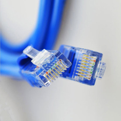 Ethernet Cat5E Patch Cord 10 Gigabit RJ45 Round Shielded Lan Cable