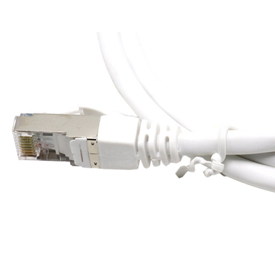 کابل اترنت گرد بدون محافظ CE 4 Pairs 24awg Cat5e Utp Patch Cord Pvc عایق بندی شده