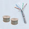 کابل های محافظت شده Cat 0.5 Ethernet Kabel PVC Shieded Cat6 BC 0.58mm